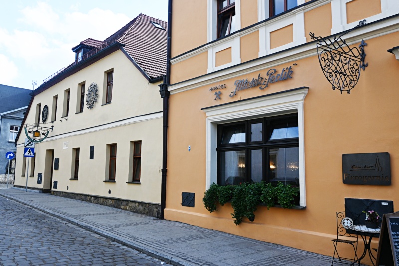 Budynek hostelu Młotek i Perlik