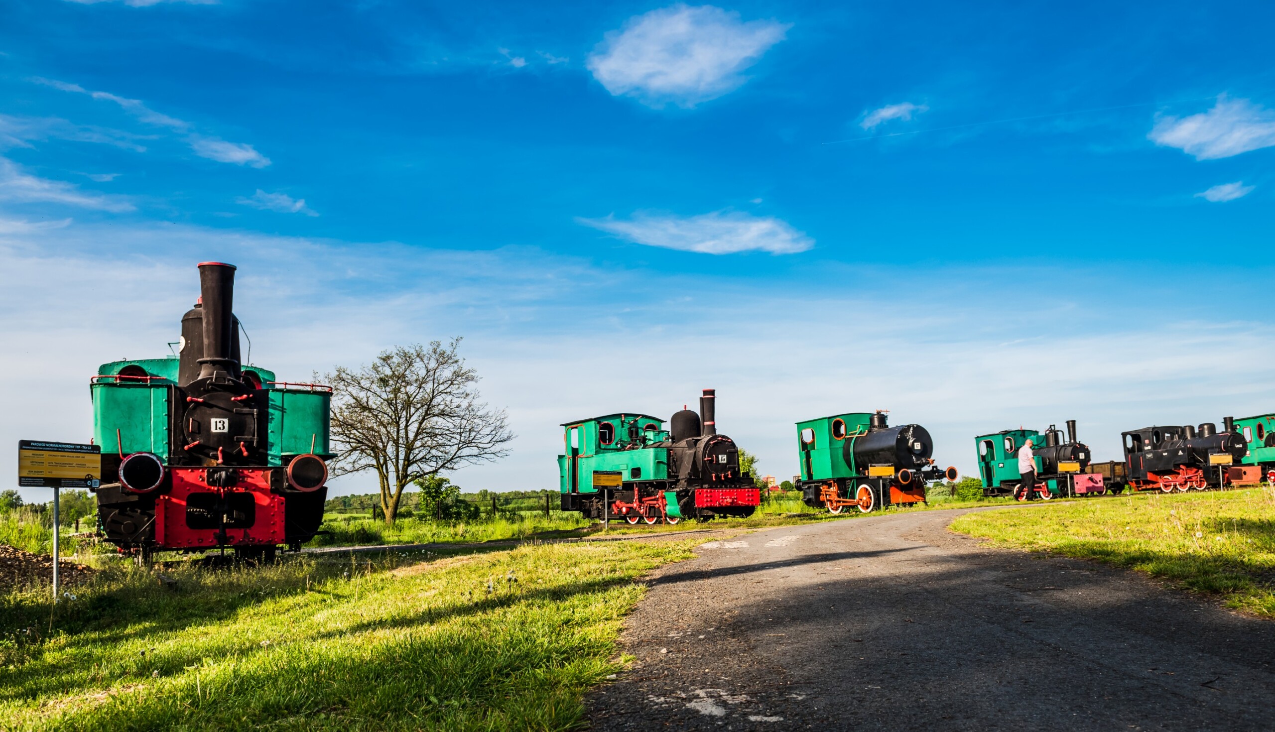 Zabytkowe lokomotywy parowe