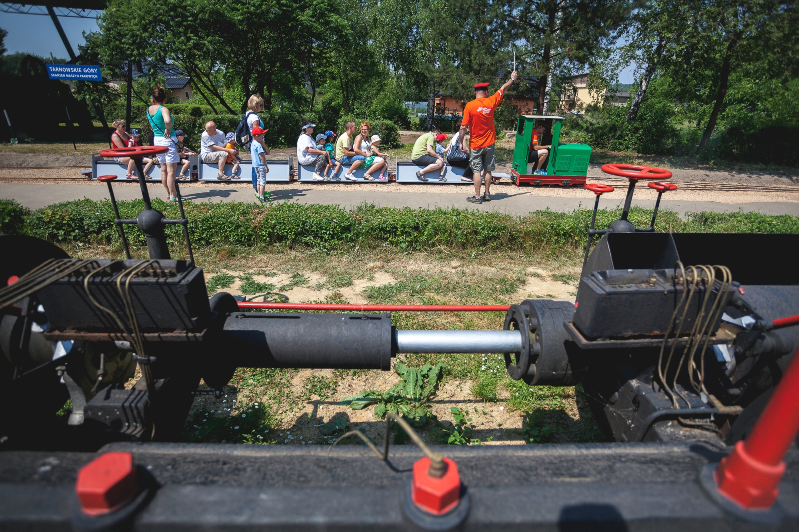 Zdjęcie Skansenu Maszyn Parowych i małej kolejki